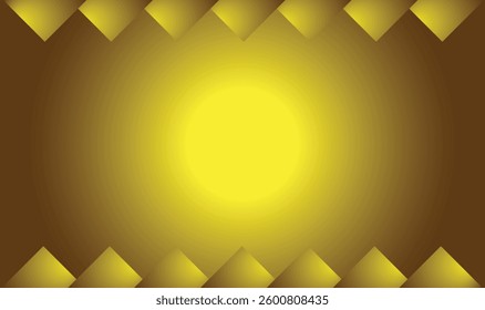 Golden gradient abstract background, social media, post design, restaurant background, High resolution, social media background, vector, Landscape. Yellow brown gradient background
