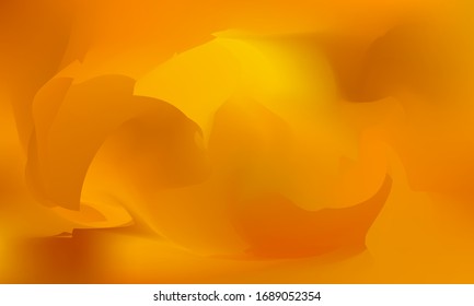 Golden gradient background. Gold foil texture. Gradient sheet in metallic style. Stylish metal effect.