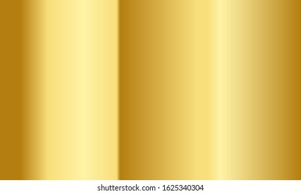 Golden gradient background. Illustration  Vector graphic of gold metal gradient. Perfect for banner, label, medal, button, wallpaper, background, wrapping, fabric etc. Vector Illustration EPS10.
