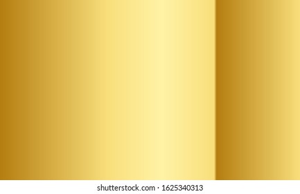 Golden gradient background. Illustration  Vector graphic of gold metal gradient. Perfect for banner, label, medal, button, wallpaper, background, wrapping, fabric etc. Vector Illustration EPS10.
