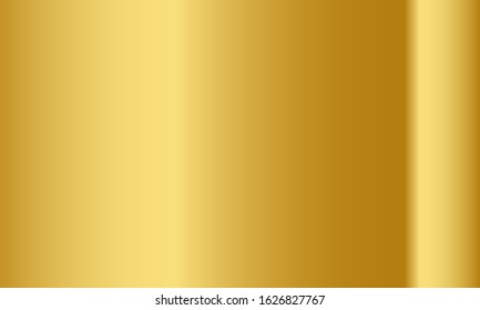Golden gradient background. Illustration  Vector graphic of gold metal gradient. Perfect for banner, label, medal, button, wallpaper, background, wrapping, fabric etc. Vector Illustration EPS10.
