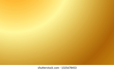 Golden gradient background. Vector illustration. Luxury design for your idea.