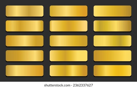 golden gradient color bar design template 