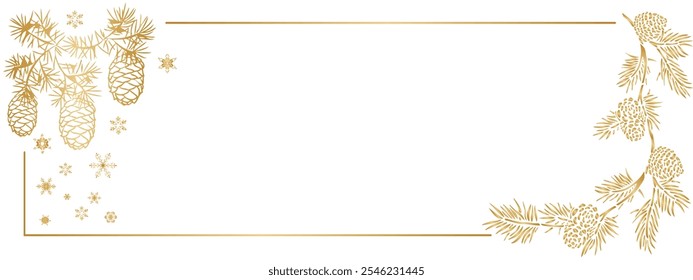 Golden gradient on a white background.Christmas and New Year