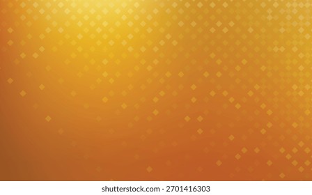Gradiente dourado com um padrão de diamante sutil cria uma superfície quente e texturizada, ideal para uso como um fundo macio ou um elemento de design moderno com uma mistura de tons amarelos e laranja