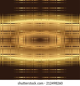 Golden grid background 