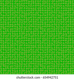Golden grid in oriental style. Vector seamless elements for design. Eastern gold on a green background. Islamic card background.