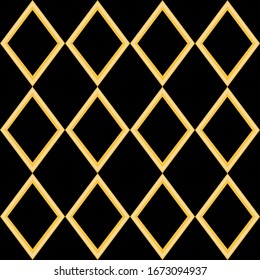 Golden grid pattern. Seamless texture for bacground, wrapping and designs.