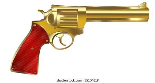 Gold Gun Images, Stock Photos & Vectors | Shutterstock