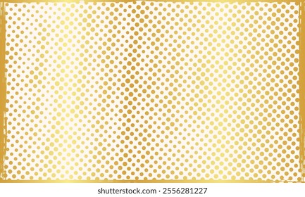 Golden Halftone Gradient Mesh Transparent Background Premium Vector Image Filter Overlay Effect PNG