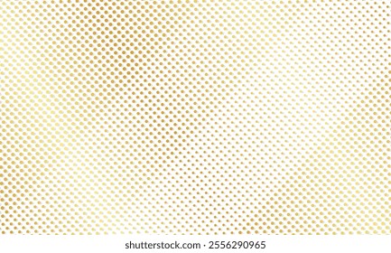 Golden Halftone Gradient Mesh Transparent Background Premium Vector Image Filter Overlay Effect