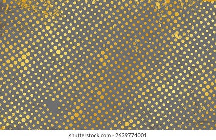 Golden Halftone Premium Gradient Grunge Pattern Mesh Vector Image PNG Background Smear Splat Print