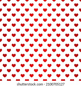 Golden Heart Pattern Design on Black Background