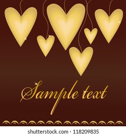 Golden hearts