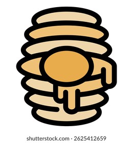 Golden honey dripping from a beehive, symbolizing the delicious reward of nature's industrious bees