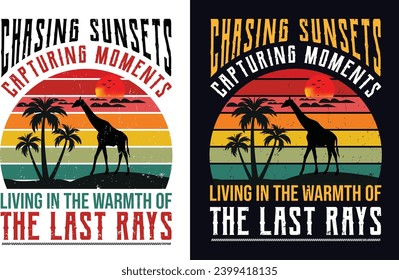 Golden Horizon: A Collection of Mesmerizing Sunset Moments t shirt