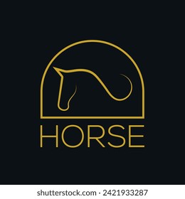 Archivo ai con el logotipo de Arte del Caballo de Oro