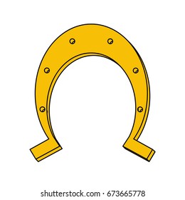 Golden horseshoe design