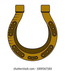 Golden horseshoe icon