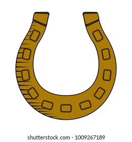 Golden horseshoe icon