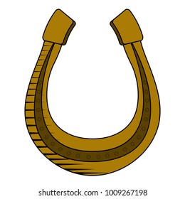 Golden horseshoe icon