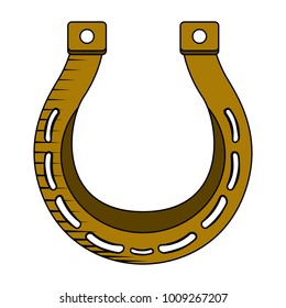 Golden horseshoe icon