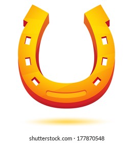 Golden Horseshoe Vector.
