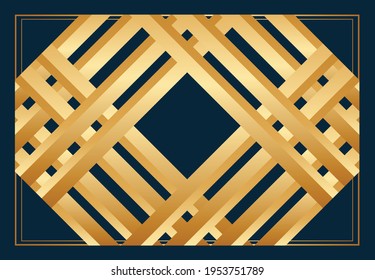 goldenes islamisches Muster oder Rahmendesign. bearbeiteter Hintergrund