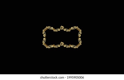 diseño de ilustraciones vectoriales de iconos aislados dorados