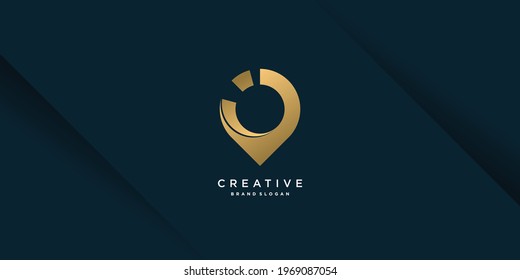 Golden J letter logo template with creative concept and modern unique style part 7