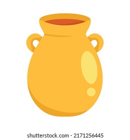 golden jar egyptian culture icon