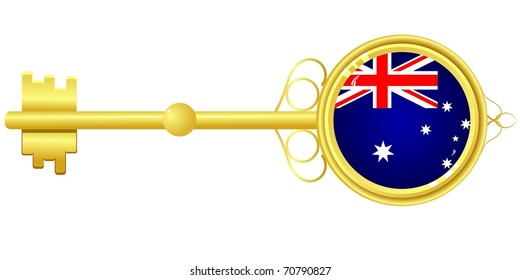 golden key for Australia