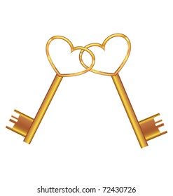 Golden key opens the heart