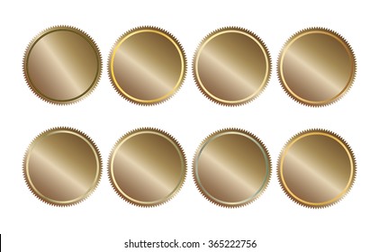 Golden label.