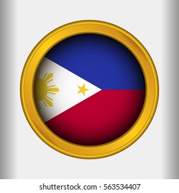 Golden Label Flag of Philippines