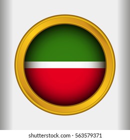 Golden Label Flag of Tatarstan
