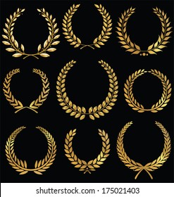 Golden Laurel Wreath, Set