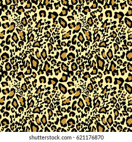 Golden leopard wallpaper