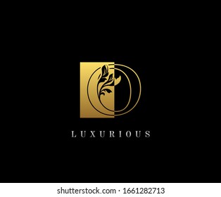 Golden letter O Graceful royal style with square shape. Vintage drawn emblem for book design, weeding card, brand name, business card, Restaurant, Boutique, Hotel. 