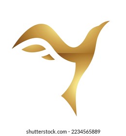 Golden Letter Y Symbol on a White Background - Icon 8