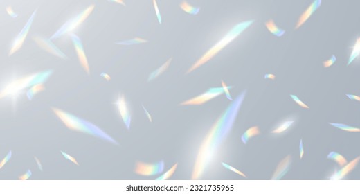 Golden Light Confetti Background Vector Illustration carnival and party background
