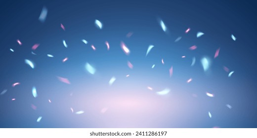 Vector de fondo Golden Light Confetti Carnaval de ilustración y fondo de partido