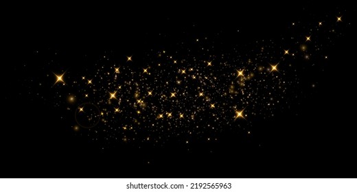 golden light png. Bokeh light lights effect background. Christmas glowing dust background Christmas glowing light bokeh confetti and glitter texture overlay for your design.
