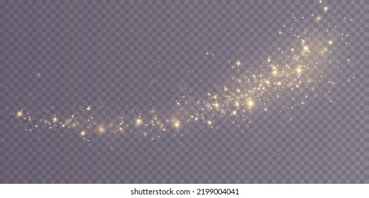 golden light png. Bokeh light lights effect background. Christmas glowing dust background Christmas glowing light bokeh confetti and glitter texture overlay for your design.
