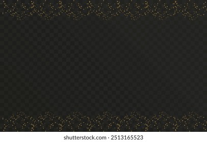 Golden light png. Bokeh light lights effect background. Christmas glowing light bokeh confetti and glitter texture overlay.