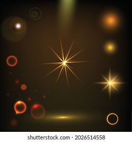 Golden Light Sparkle Glitter Shine Glow Flashes. Golden Light Sparkle Glitter Shine Glow Flashes Celebration Lights Rgb