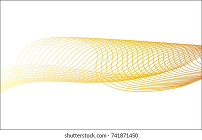 Golden line abstract pattern background,EPS10