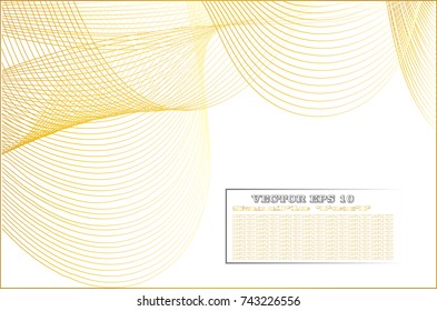 Golden line abstract pattern background,EPS10