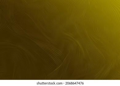 Golden line abstract texture background, vector illustration.