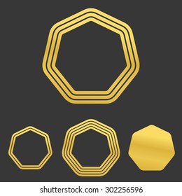 7,474 Heptagon design Images, Stock Photos & Vectors | Shutterstock